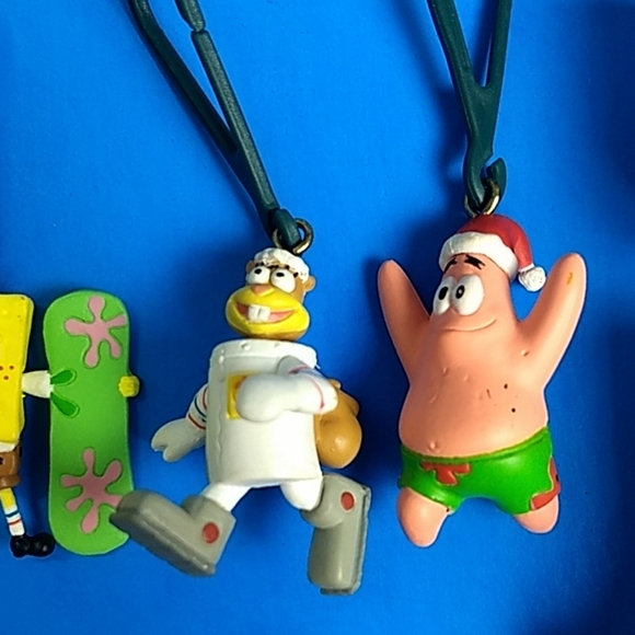 SpongeBob mini ornament set by Kurt Adler Designs, VTG 90s - Picture 5 of 8